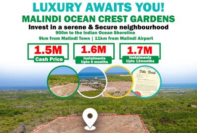 0.045 ha Land at Casuarina-Jacaranda-Watamu Road