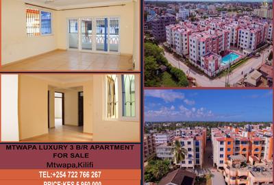 3 Bed Apartment with En Suite at Mtwapa