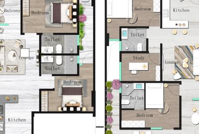 1 Bed Apartment with En Suite in Westlands Area - 2