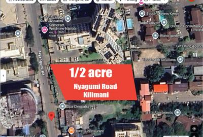 20,000 ft² Land at Nyagumi Road Off Lenana Road Nairobi