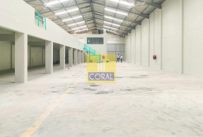 Warehouse with Parking in Industrial Area