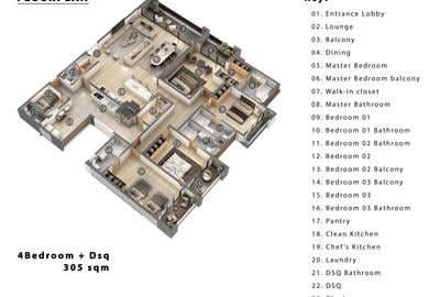 3 Bed Apartment with En Suite in Kizingo - 2