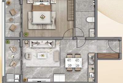 1 Bed Apartment with En Suite at Kileleshwa