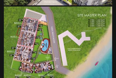 Serviced 5 Bed Apartment with En Suite at Nyali - 2