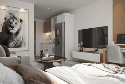 Serviced Studio Apartment with En Suite in Mombasa Road - 4