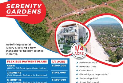 0.09 ha Residential Land at Kinondo - 2