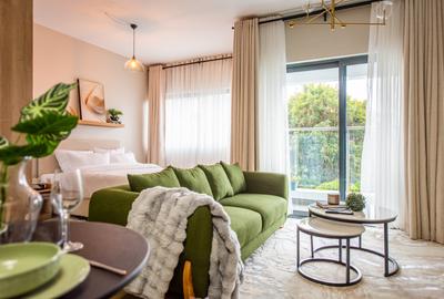 Furnished Studio Apartment with Backup Generator in Kileleshwa