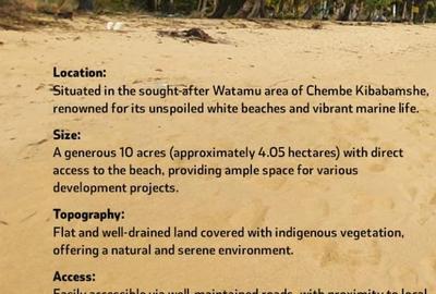 Land in Watamu - 2