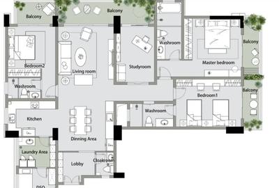 3 Bed Apartment with En Suite at Off Church Road