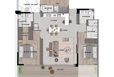 2 Bed Apartment with Swimming Pool in Riverside - 2