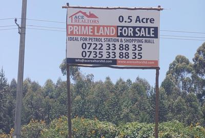 0.5 ac Commercial Land at Nairobi - Nakuru Highway