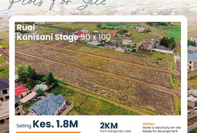 5,000 ft² Residential Land at Kanisani