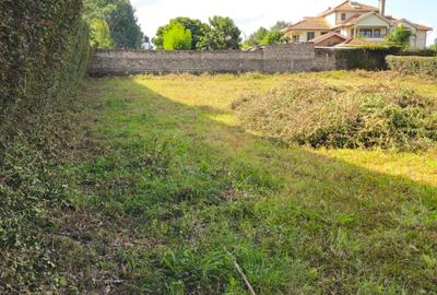 0.6 ac Residential Land in Muthaiga