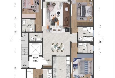 3 Bed Apartment with En Suite at Brookside Gardens Drive