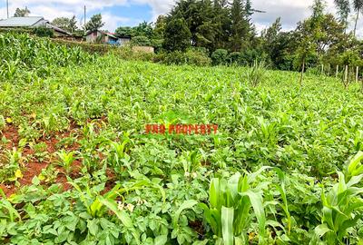 0.1 ha Residential Land at Gikambura