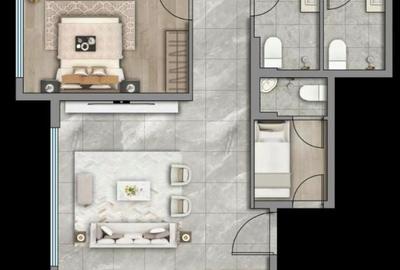 1 Bed Apartment with Backup Generator in Westlands Area