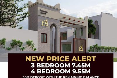 4 Bed Villa with En Suite at Kanamai Area