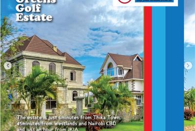 10,000 ft² Residential Land at Thika Green Golf Club