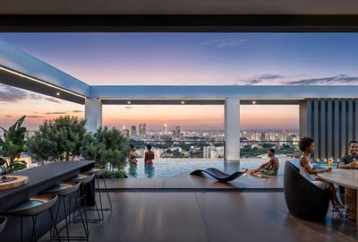 Studio Apartment with Swimming Pool at Oloitoktok Road - 2