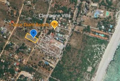 4,047 m² Land at Diani Beach