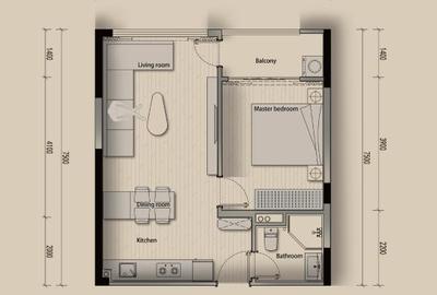 1 Bed Apartment with En Suite at Raphta Road - 4