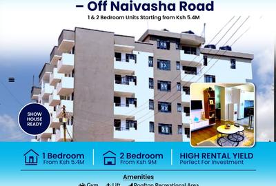 1 Bed Apartment with Parking in Naivasha Road