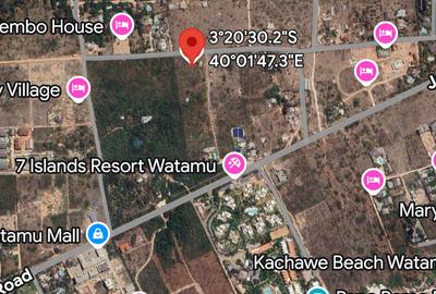 900 m² Land at Watamu