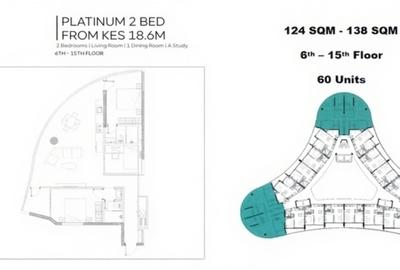 2 Bed Apartment with En Suite in Westlands Area - 3