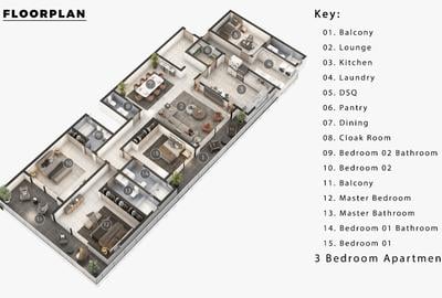 2 Bed Apartment with En Suite at Nyali
