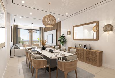 2 Bed Apartment with Swimming Pool at Mtwapa