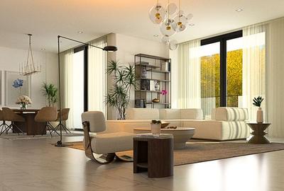 Serviced 4 Bed Apartment with En Suite in General Mathenge