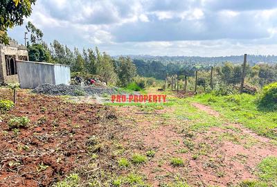 0.1 ha Residential Land at Gikambura