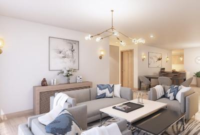 2 Bed Apartment with En Suite in Kilimani