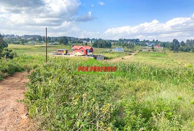 0.05 ha Residential Land in Kikuyu Town