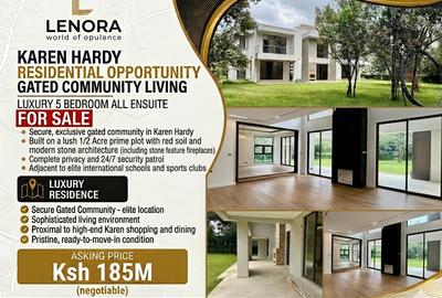 5 Bed Villa with En Suite in Karen Hardy