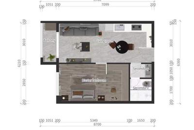 1 Bed Apartment with En Suite at Tabere Crescent - 2