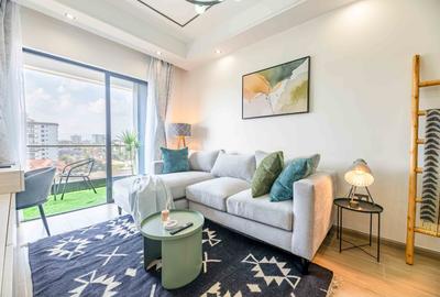 Furnished 1 Bed Apartment with Swimming Pool in Kilimani - 2