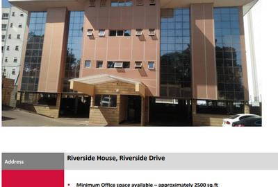 5,000 ft² Office with Service Charge Included in Riverside