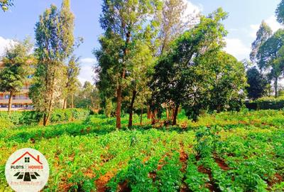 600 m² Residential Land at Thogoto Teachers College Neighborhood