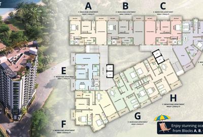 Serviced 2 Bed Apartment with En Suite in Nyali Area