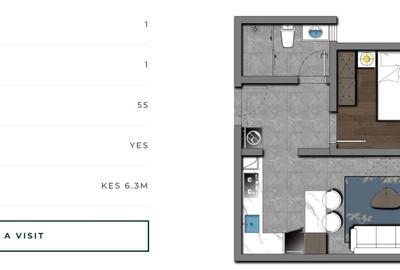 2 Bed Apartment with En Suite in Kilimani - 4