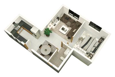1 Bed Apartment with Swimming Pool in Bamburi - 3