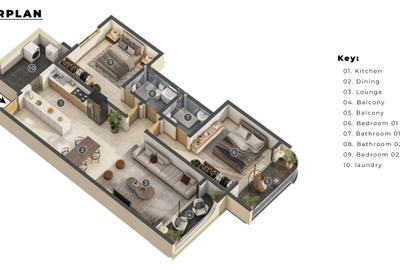 Serviced 2 Bed Apartment with En Suite at Nyali Mombasa - 2