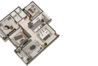 3 Bed Apartment with Swimming Pool at Mtwapa Creekfront - 3