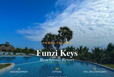 Land at Funzi Keys Resort — A Rare Beachfront Opportunity | Funzi Island