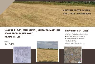 Land in Nakuru