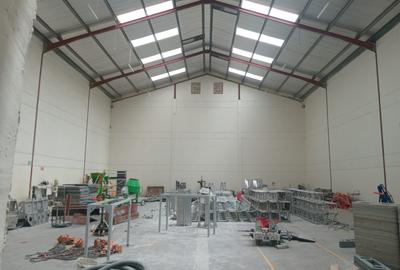 Warehouse with Parking in Industrial Area