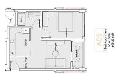 1 Bed Apartment with En Suite at Muthithi Road - 3