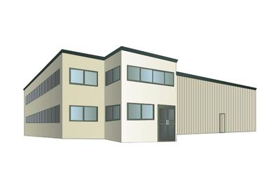 0.5 ac Commercial Property with Parking in Industrial Area
