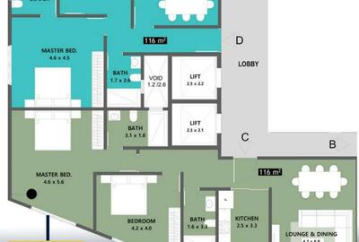 2 Bed Apartment with En Suite at Hurlingham - 2